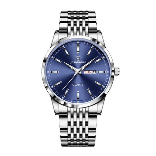 2025 New Top Brand Luxury Man Wristwatch Waterproof Luminous Date Men Watches Stainless Steel Quartz 43mm Men's Watch Male reloj