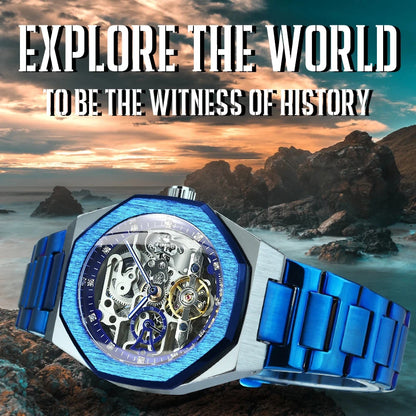 🔥 Luxury Redefined – Watch the Mechanics of Time in Style!