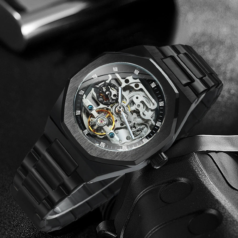 🔥 Luxury Redefined – Watch the Mechanics of Time in Style!