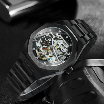 🔥 Luxury Redefined – Watch the Mechanics of Time in Style!