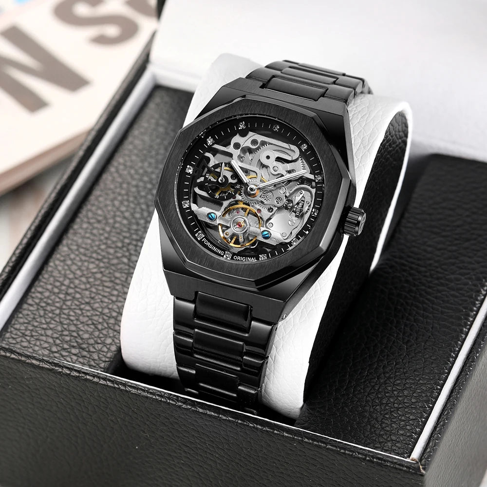 🔥 Luxury Redefined – Watch the Mechanics of Time in Style!