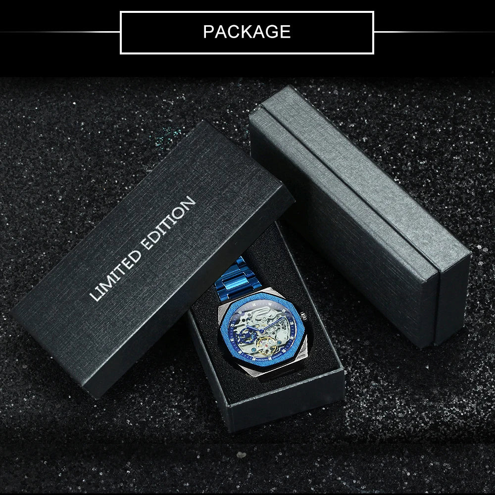 🔥 Luxury Redefined – Watch the Mechanics of Time in Style!