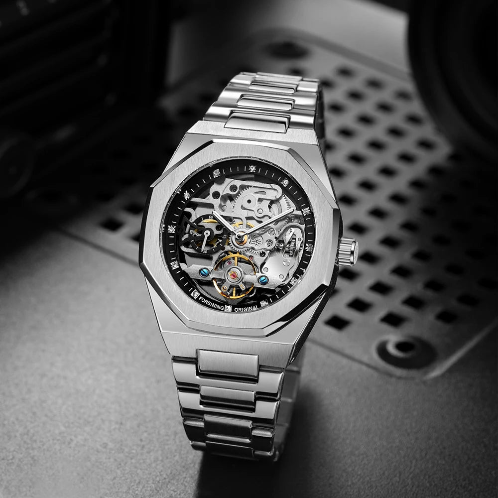 🔥 Luxury Redefined – Watch the Mechanics of Time in Style!