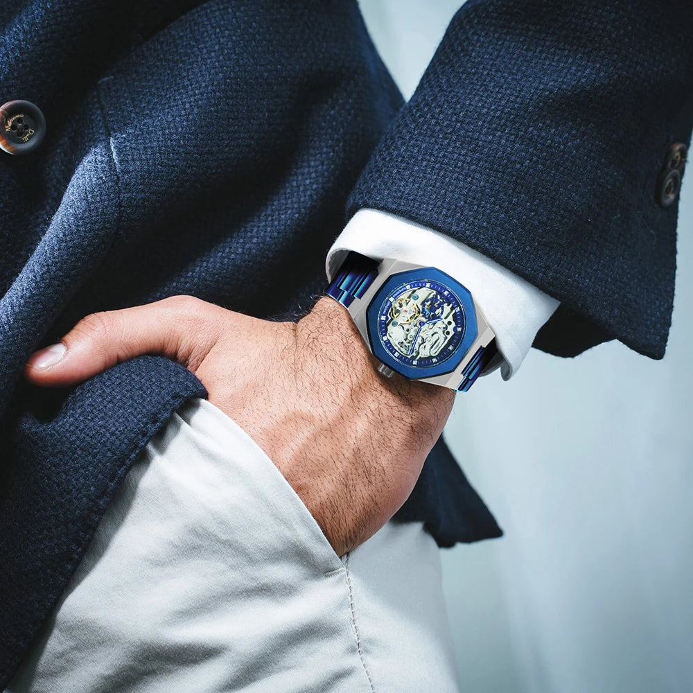 🔥 Luxury Redefined – Watch the Mechanics of Time in Style!