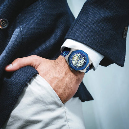 🔥 Luxury Redefined – Watch the Mechanics of Time in Style!