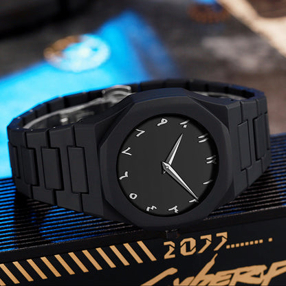 ✨⌚ VA VA VOOM Men’s Luxury Arabic Digital Watch 🖤 | Sport & Business Style 🔥