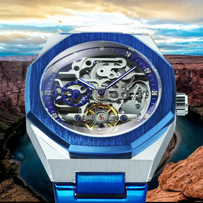 🔥 Luxury Redefined – Watch the Mechanics of Time in Style!