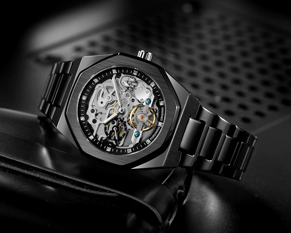 🔥 Luxury Redefined – Watch the Mechanics of Time in Style!