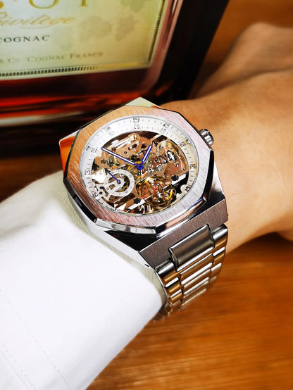 🔥 Luxury Redefined – Watch the Mechanics of Time in Style!