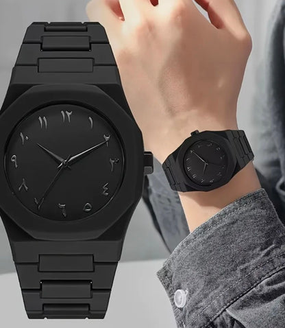 ✨⌚ VA VA VOOM Men’s Luxury Arabic Digital Watch 🖤 | Sport & Business Style 🔥