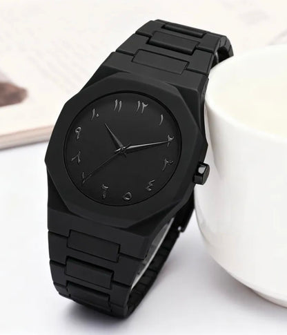 ✨⌚ VA VA VOOM Men’s Luxury Arabic Digital Watch 🖤 | Sport & Business Style 🔥