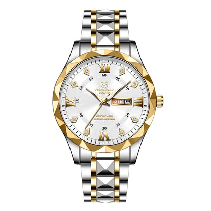 2025 Top Brand Men Business Sports Quartz Watch Classic Waterproof Luminous Calendar Creative Clock Male Personalized Wristwatch